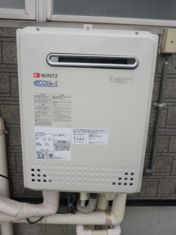 給湯器修理交換　新潟県新潟市　GT-C2052SAWX-2BLノーリツエコジョーズ給湯器