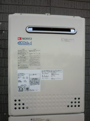 給湯器修理交換　新潟県新潟市　GT-C2452AWX-2BLノーリツエコジョーズ給湯器